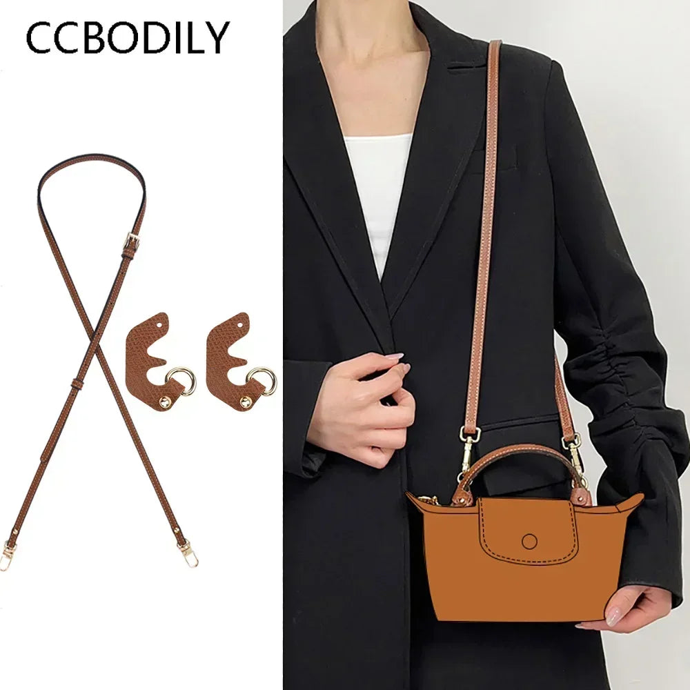 3Pcs Bag Transformation Accessories for Longchamp Mini Bag