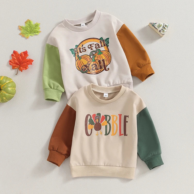 2023-07-21 Lioraitiin 6M-4T Kids Boys Sweatshirt Long Sleeve