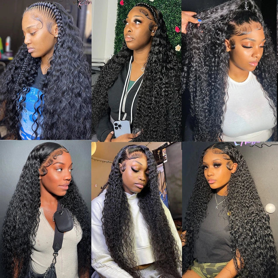 13x6 Hd Lace Frontal Wig Deep Wave 250