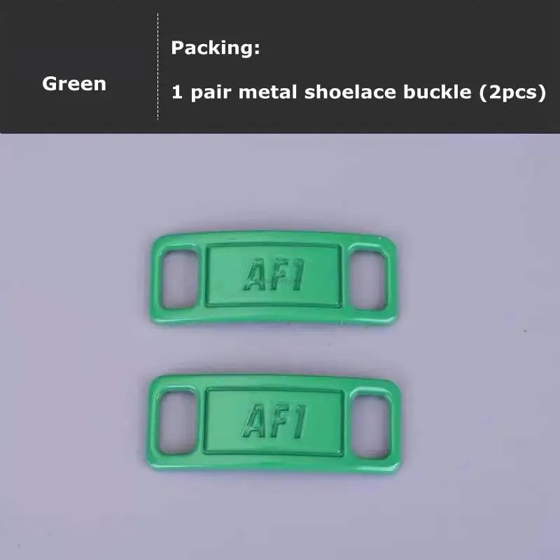 1Pair AF1 Diamond Shoe Charms Fashion Laces Buckle