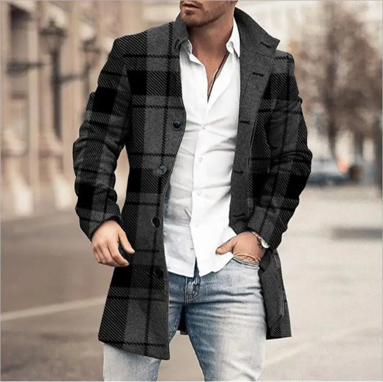 Men Clothing 2023 European American Autumn Winter New