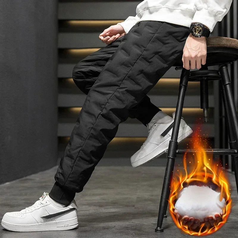 Thermal Down Trousers 90% White Duck Down Padded