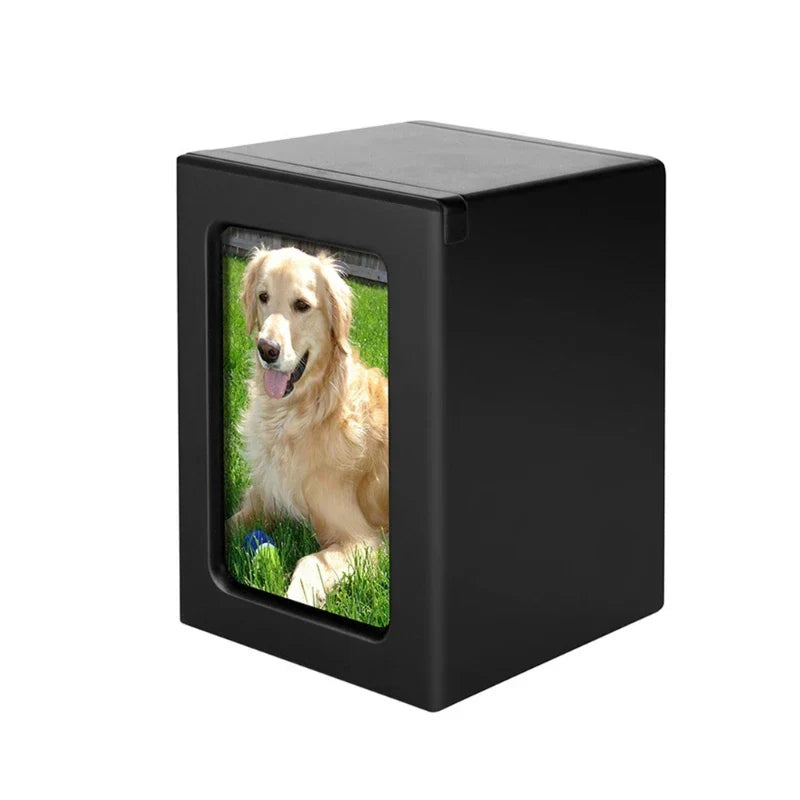 Cremation Urn Pet Cinerary Casket Happiness Memorial Box