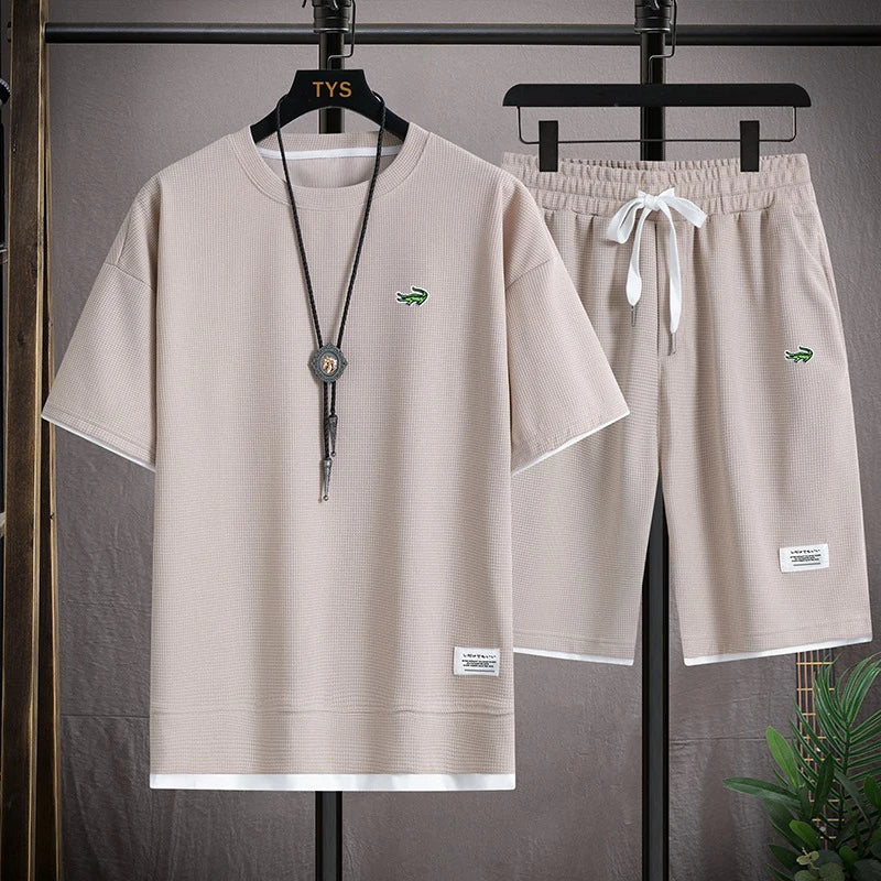 Quick Dry Men's Sports Suit Summer New Men's