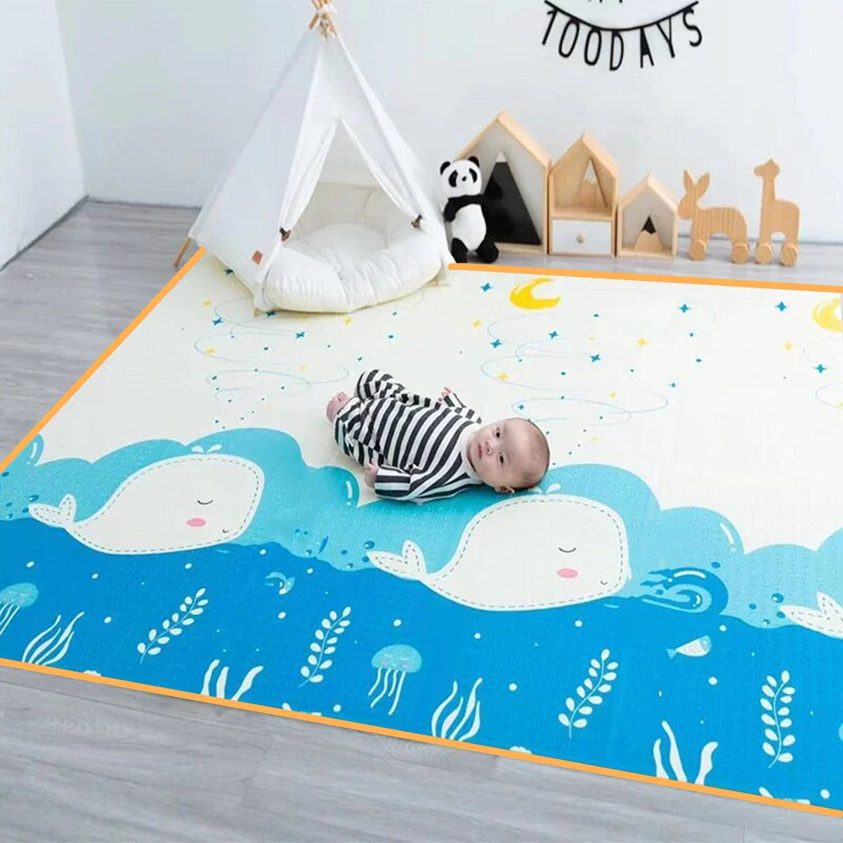 Thicken 1/0.5cm Baby Play Mat Non-Toxic Educational Children's