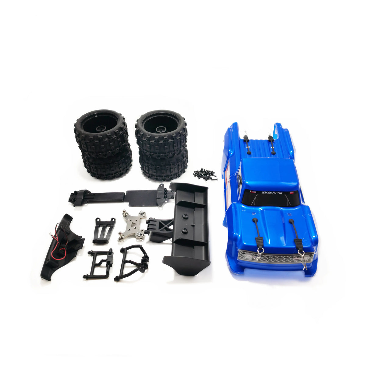 wltosy rc car fat body truck body tail