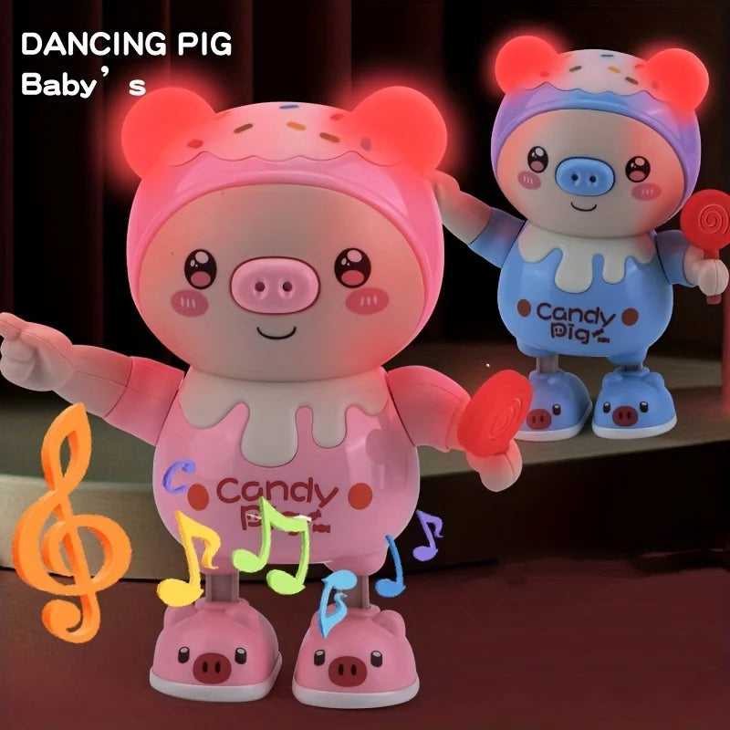 Upgraded Electronic Pets Pig Dancing Toy Doll, Electric