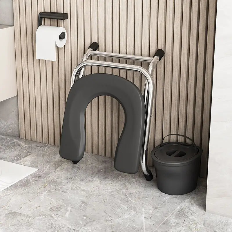 U Shape Pregnant Women Elderly Toilet Stool Bathroom