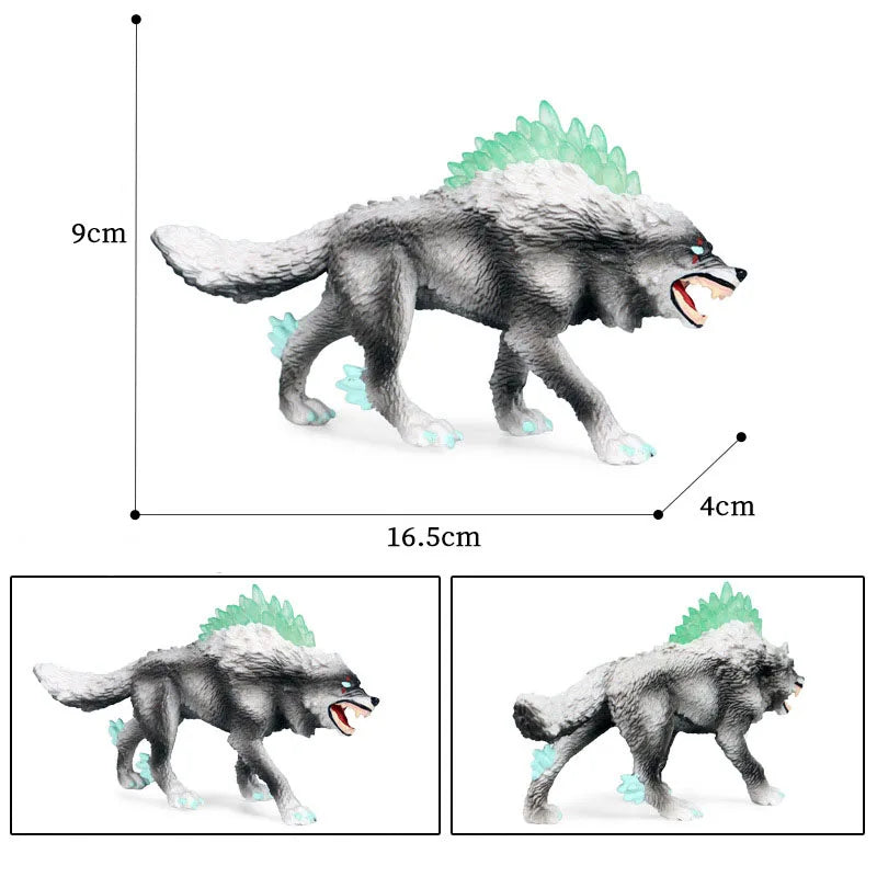 simulation dragon figurines model Savage Flying Magic Dragon