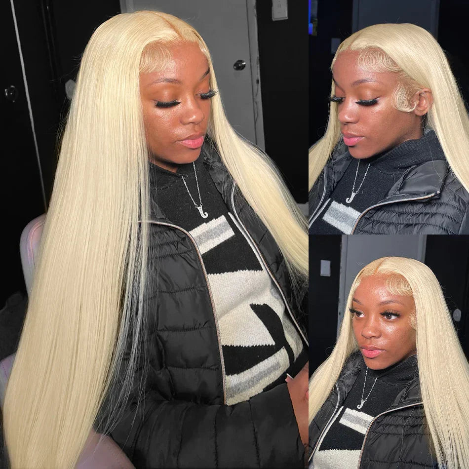 613 Honey Blonde 13x6 HD Transparent Lace Front