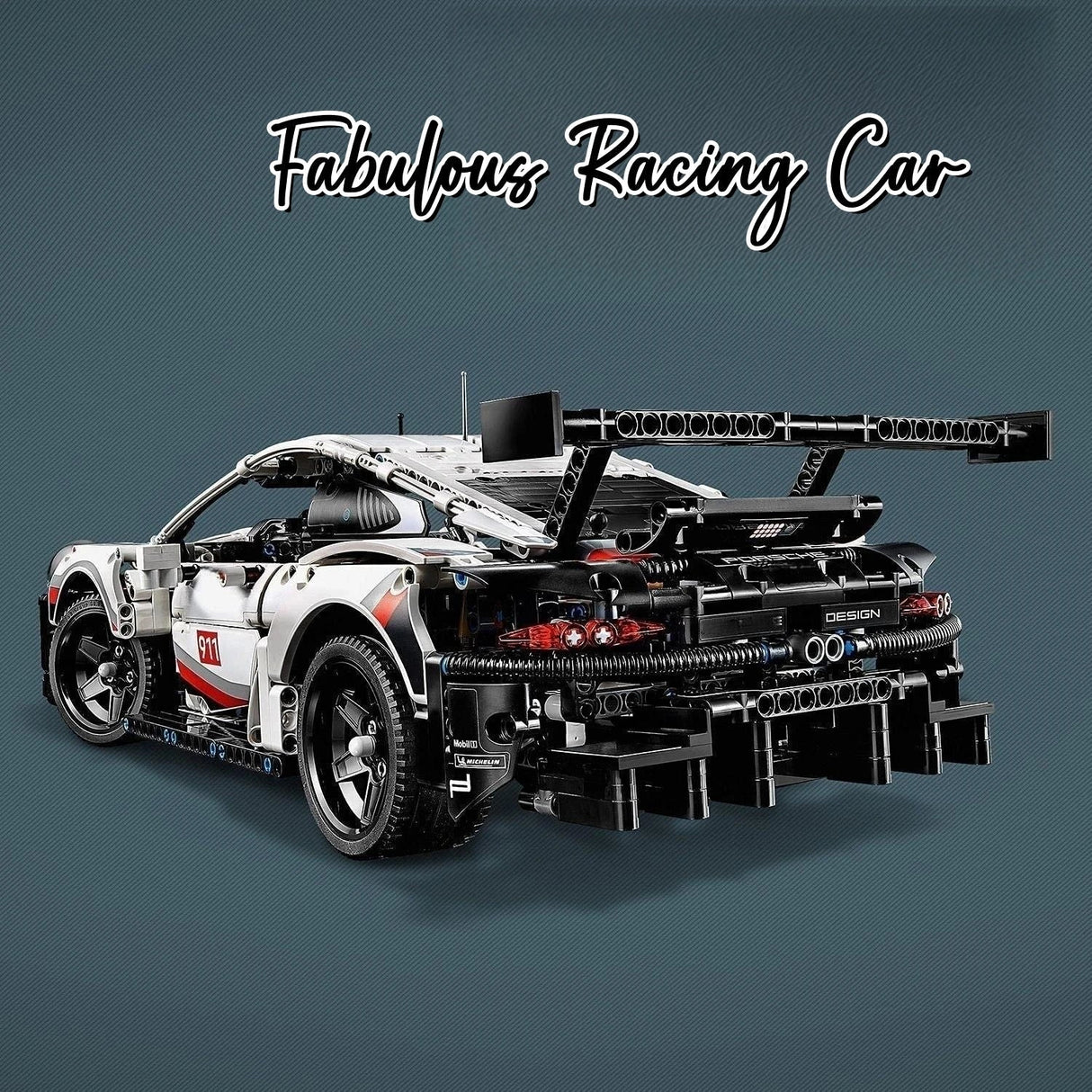 Get Your 1580pcs Roadster Building Blocks RacingCar Model