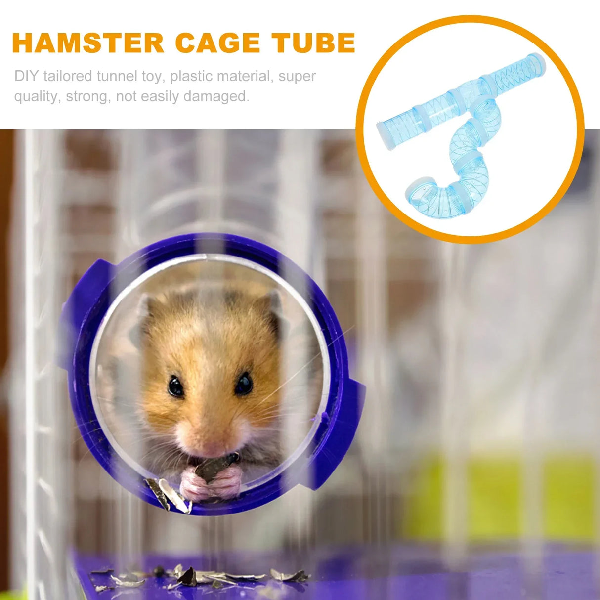 Hamster Tunnel Tubes Tunnels Cage Tube S And
