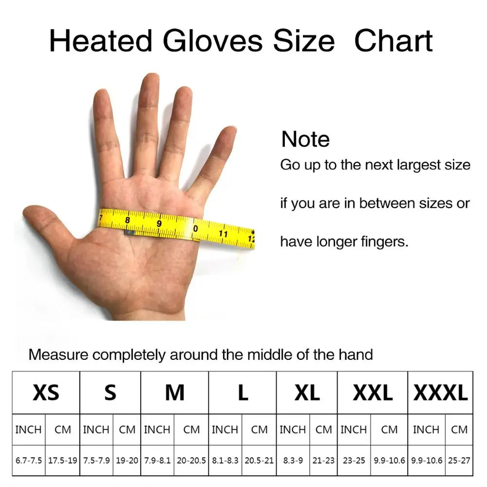 Heated Tactical Gloves Unisex Winter Warm 3 Levels