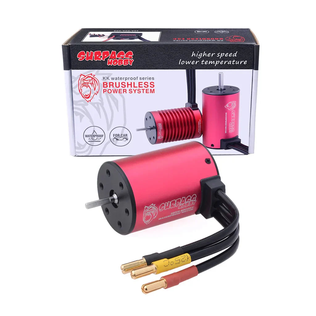 Surpass Hobby KK Waterproof Brushless Motor 1/8 1/10