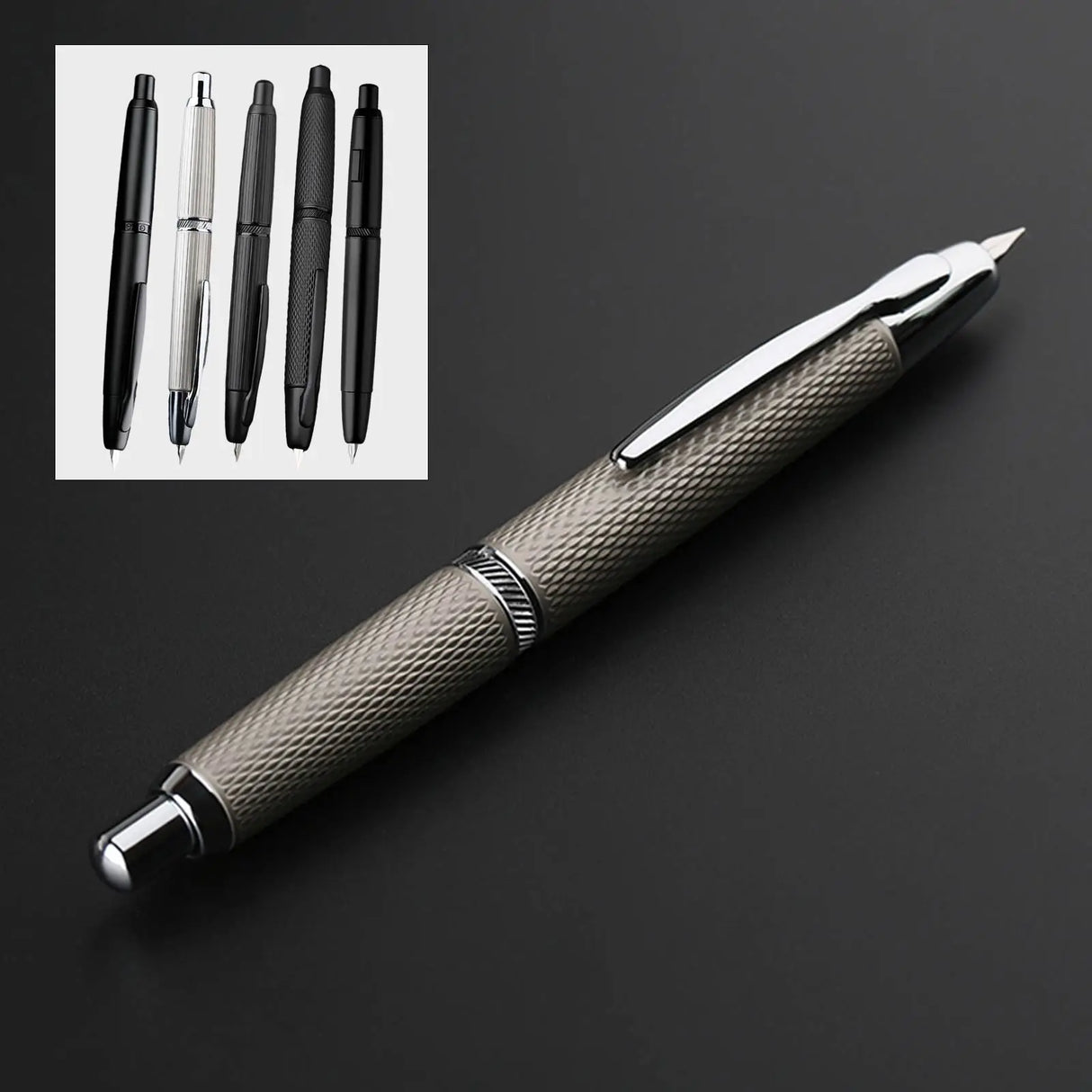 New majohn A1 AK1 Press fountain pen Fish
