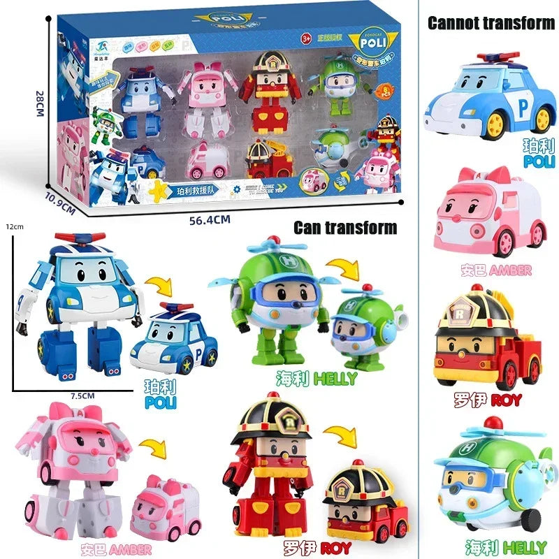 South Korea Poli Robocar Car Transform Vehicle Robot