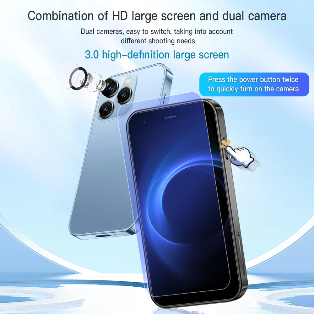 2023 New SERVO 15SE 3.0" Small Smartphone Dual