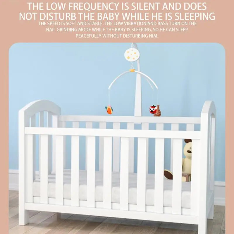 Baby Electric Nail Trimmer Kid Nail Polisher Tool