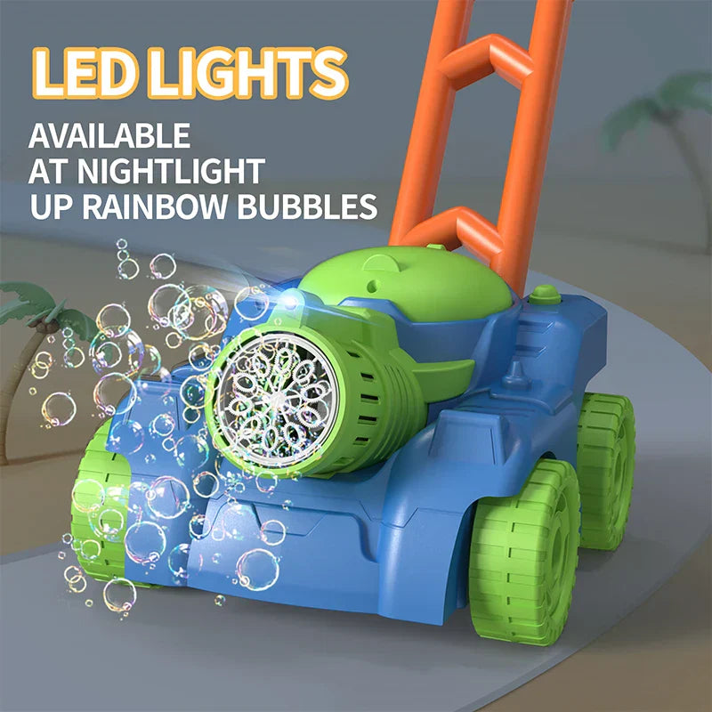 Bubble Blowing Cart Toys Electric Soap Bubble Machine