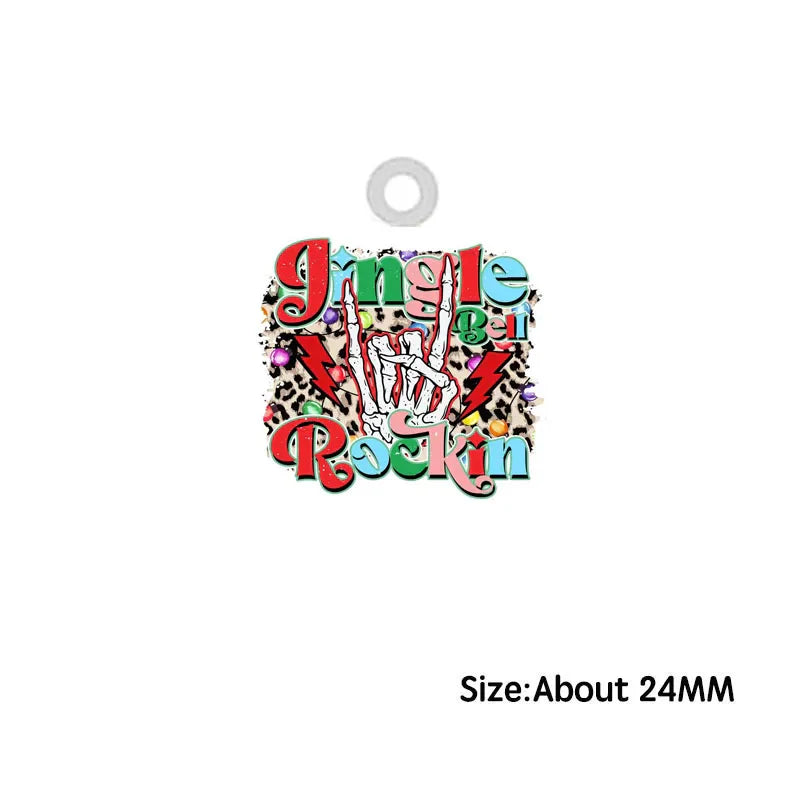 Green Christmas Acrylic Charms Classic Movie Stink Stank