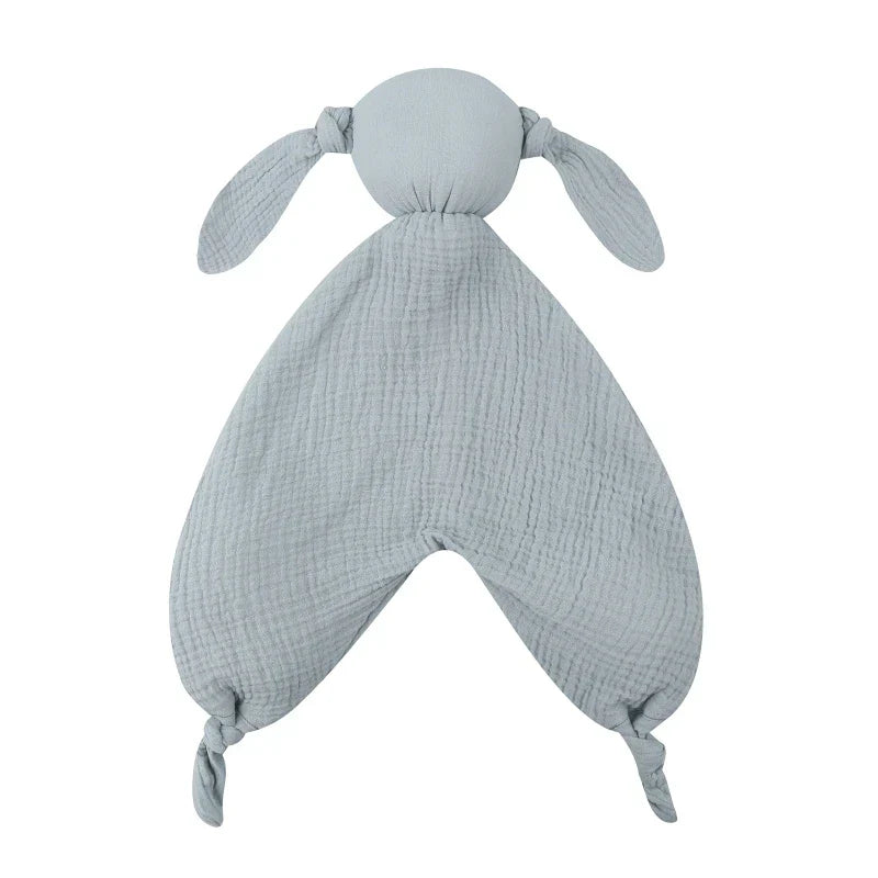 Pure Cotton Muslin Baby Bib Cute Goose Sleeping