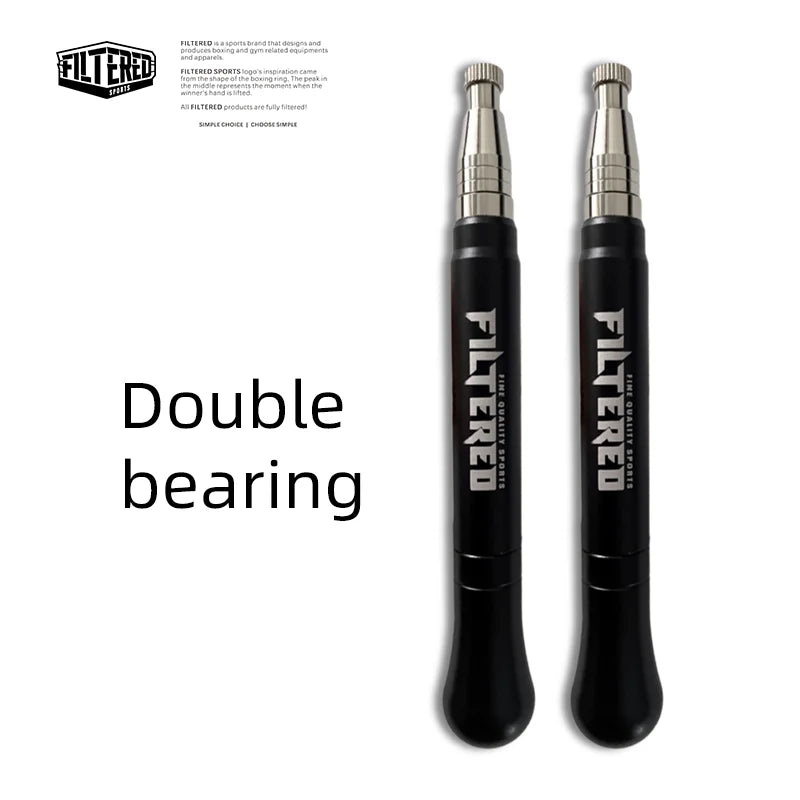 Filtered Sports Leather Bearing Jump Rope Speed Skipping