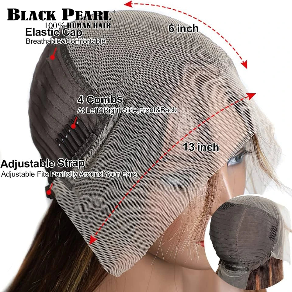 13X6 Brazilian Body Wave Wigs Human Hair Lace