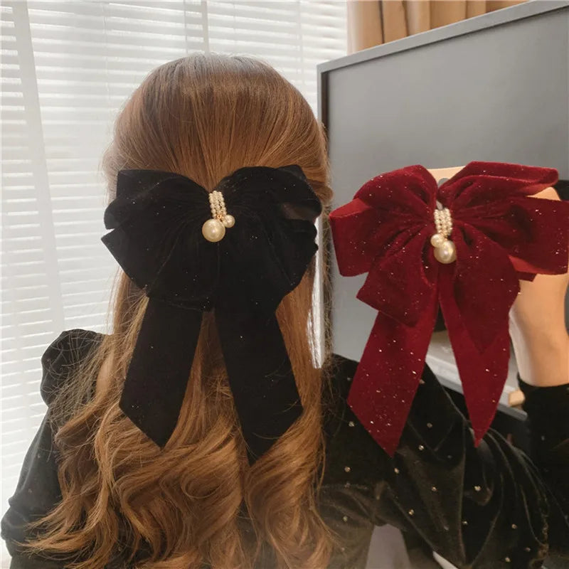 K-pop Star Red Velvet Bow-knot Popular Hair Accessories