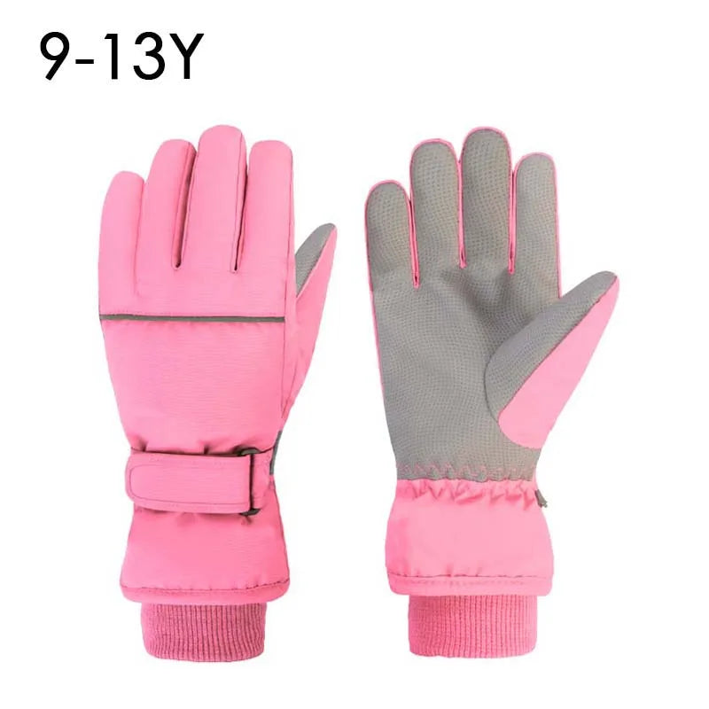 High Quality Kids Ski Gloves Winter Snowboard Snow