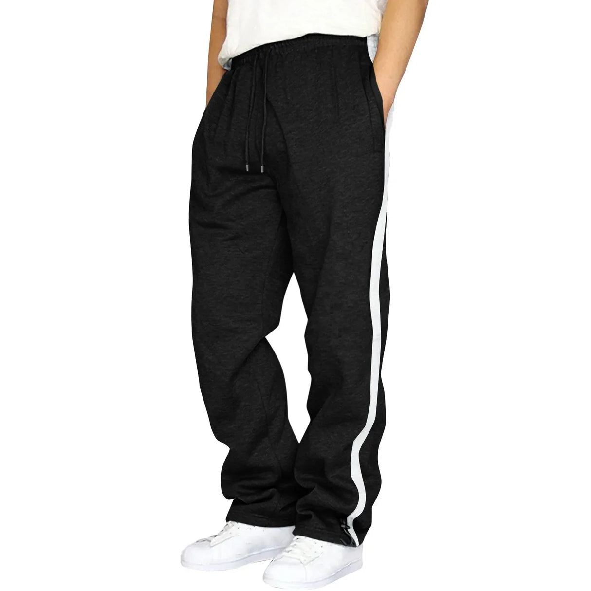 New Men's Casual Fashion Pants Streetwear Sportswear Skinny