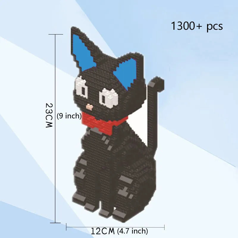 KNEW BUILT Squirrel Model Mini Building Blocks Children