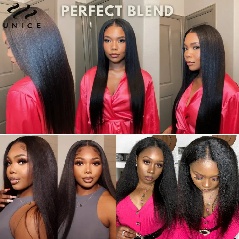 UNice Hair V Part Wig I-Part Wig Human