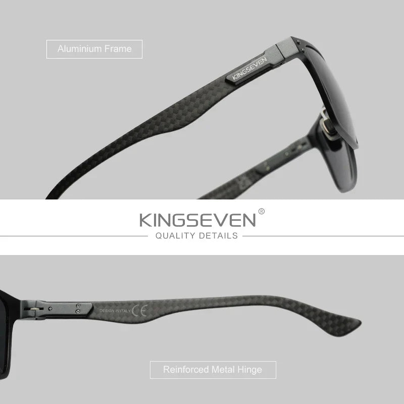 KINGSEVEN Aluminum Men’s Sunglassses High Quality Luxury Polarized UV400 Glasses For Driving Sports Accessory Women Gifts