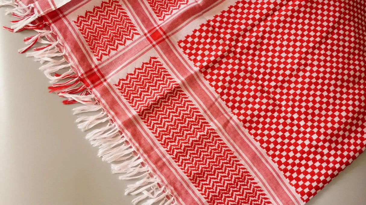 New 125cm Colorful Plaid Muslim Hijab Tactical Desert