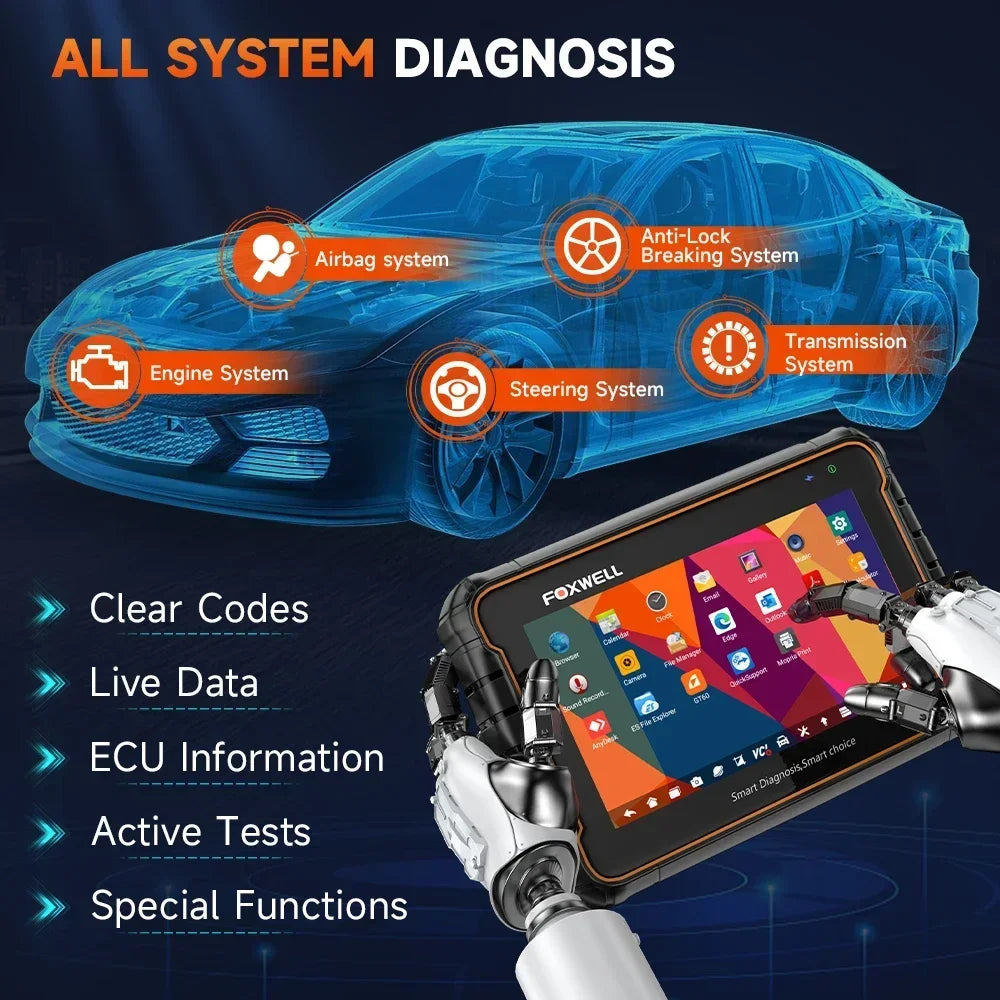 Foxwell GT60 OBD2 Bluetooth Car Diagnostic Tools Professional