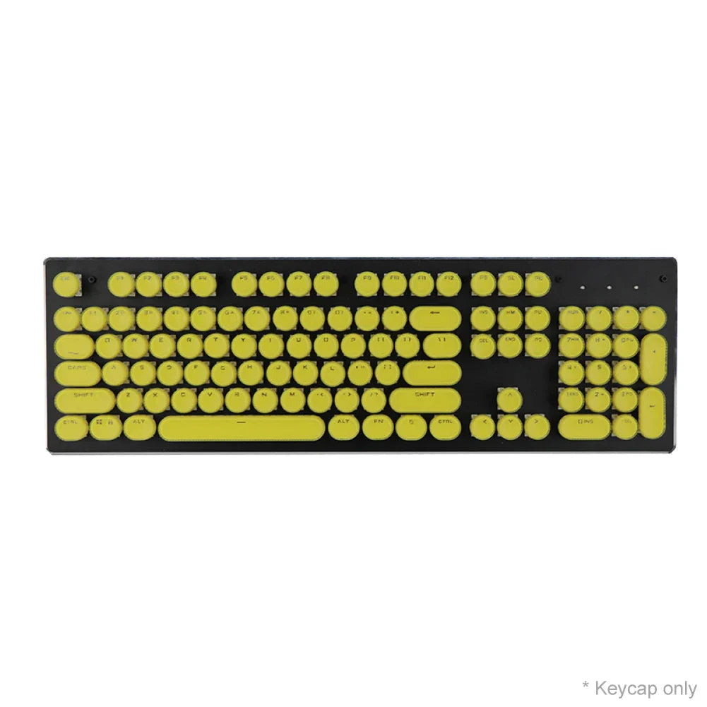 Game mechanical keyboard white punk keycap 104 KEYS