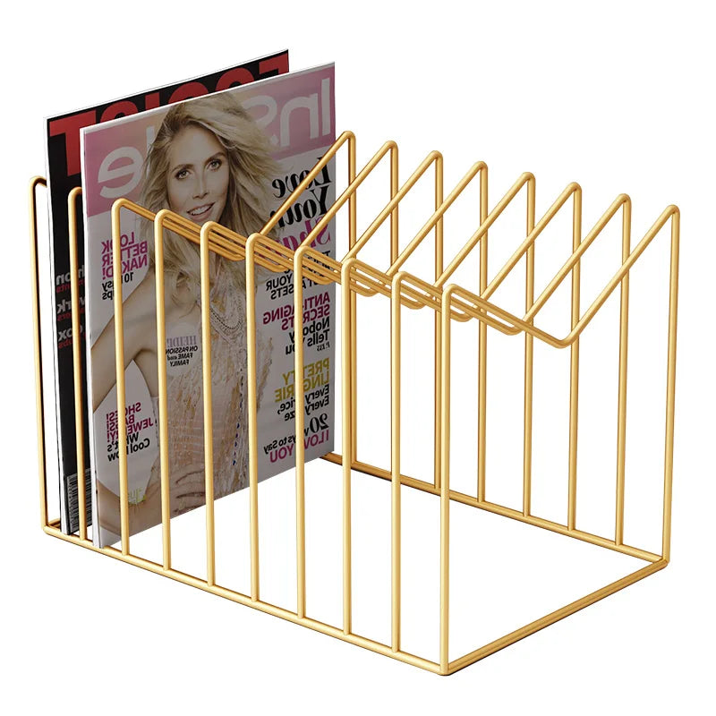 Metal Bookends Magazine Racks Sideboards Display Organizer Bedroom