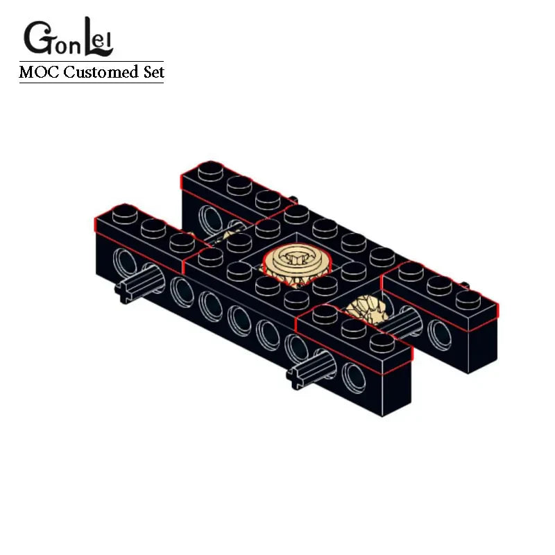 Technical Train Drive Kit Matched with 6584 4093