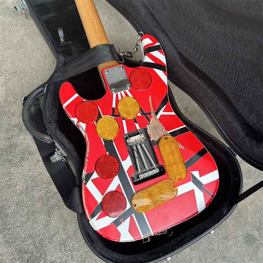 STOCK Edward Eddie Van Halen Heavy Relic Red
