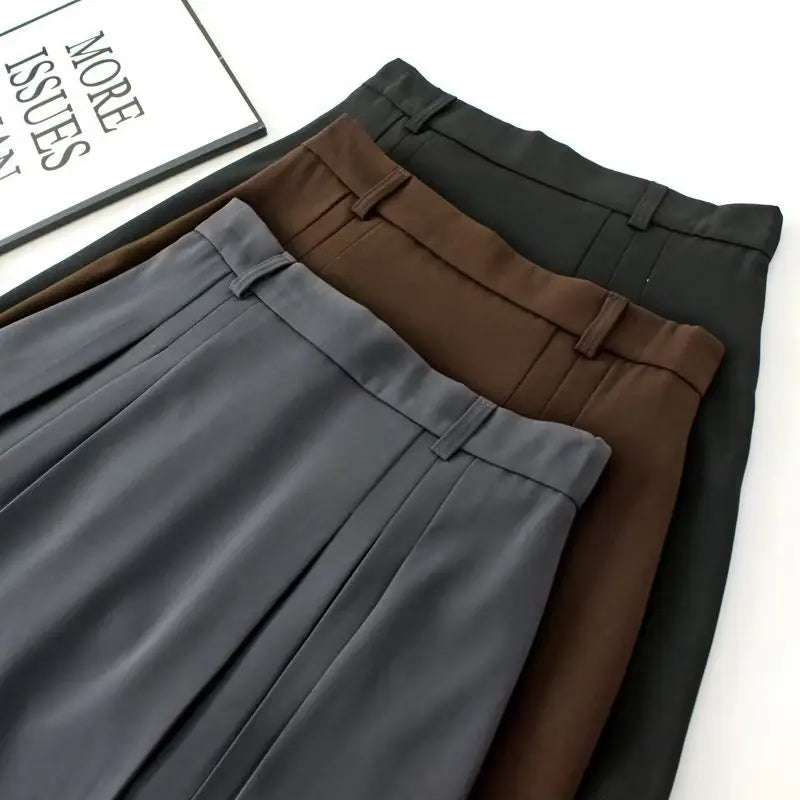 2023 Autumn Clothes Women Pleated Skirt Plus Size