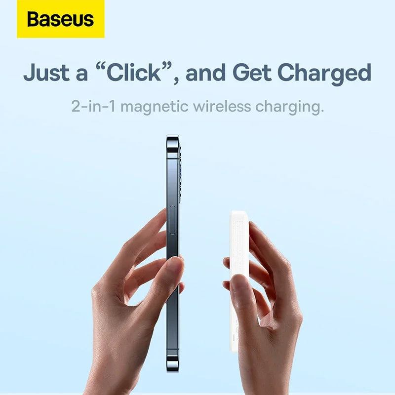 Baseus Magnetic Power Bank 20W 6000mAh Wireless External