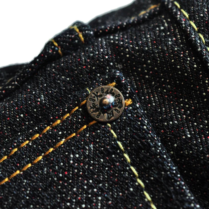 Saucezhan EX315XX-BO-Fire Jeans for Men Furinkazan Selvedge Jeans