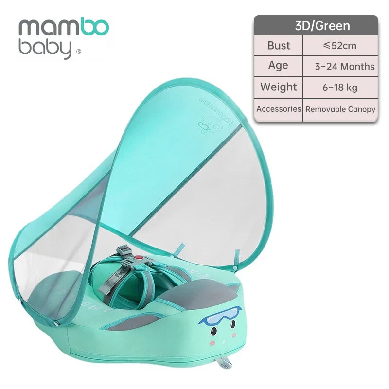 Mambobaby Float Non Inflatable Upgrade Soft Baby Swimming