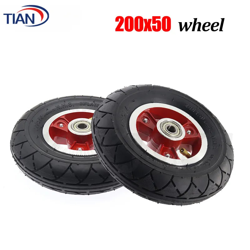 High Quality 200x50 Tube Tire Wheel Tyre 8 Inch Pneumatic Wheel for Kugoo S1 S2 S3 C3 MINI Electric BIKE