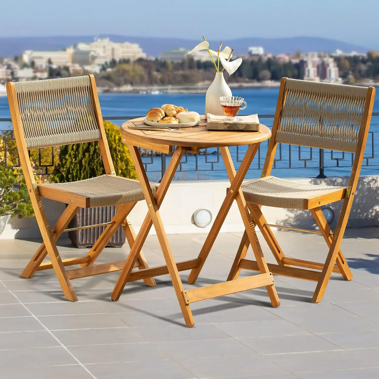 IDZO, Round Table Heavy Duty 400lbs Capacity Patio