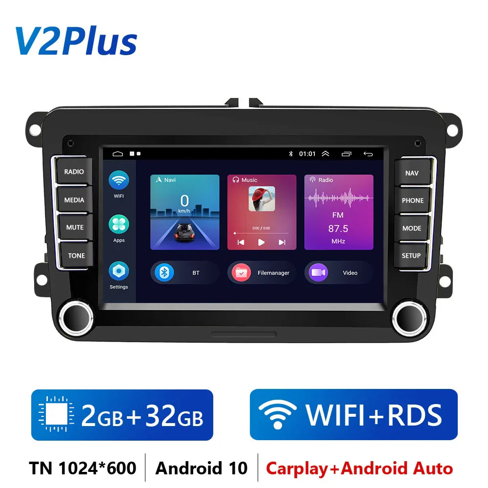 LeeKooLuu car intelligent system android auto radio 2din