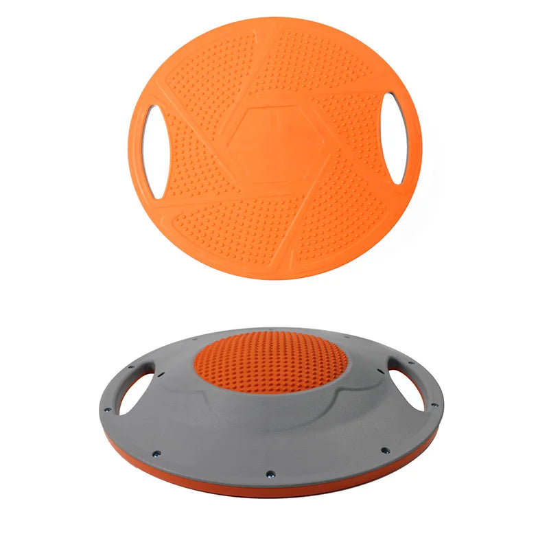 Portable PP Skid-Proof 360°Circular Wobble Balance Board Yoga Cardio Pedals Home Gym Fitness Core Stability Waist Twist Trainer