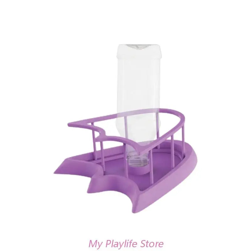 Reptile Water Drinker Feeder Water Dispenser Bottle Aquarium