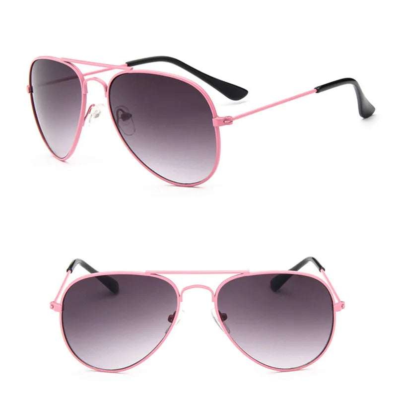 HKNA Lovely Oval Sunglasses for Girls/Boys 2022 Colorful