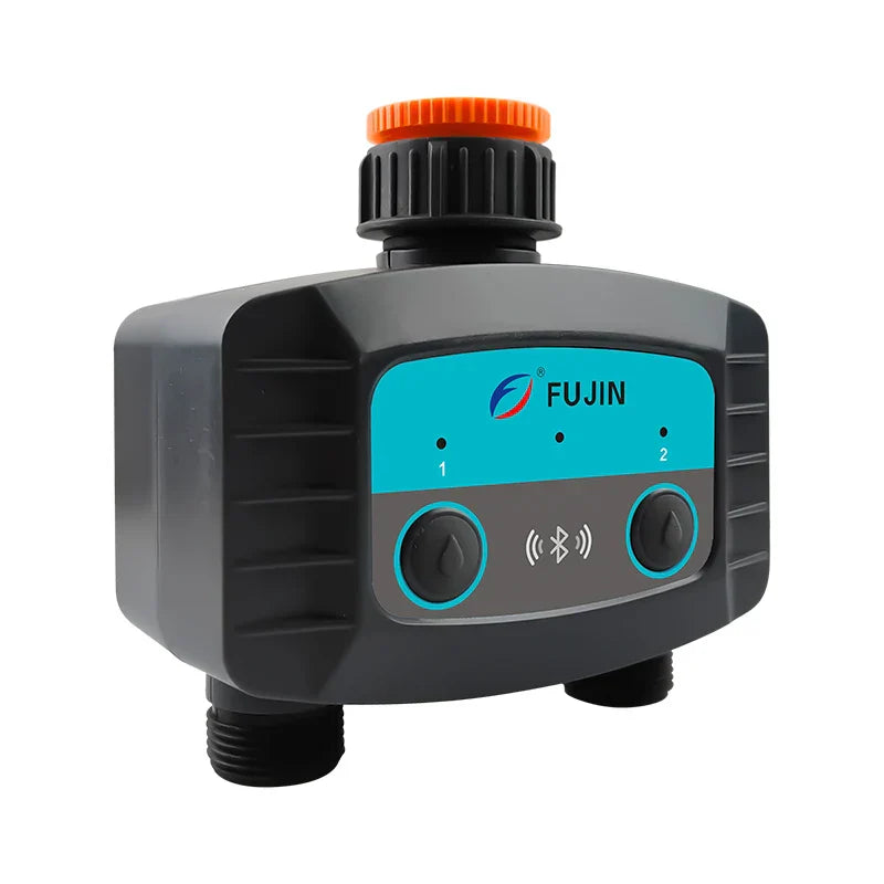 FUJIN irrigation WiFi Bluetooth 2-Way Water Timer Garden